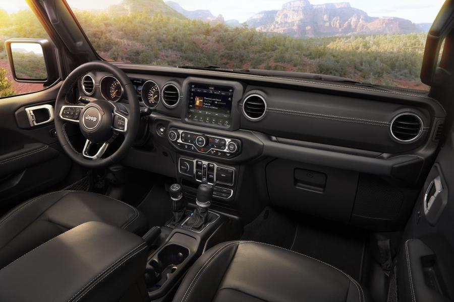 Торпедо Jeep Wrangler Unlimited Sahara (JL) 2018 года  (NA) (фото 3 из 52)